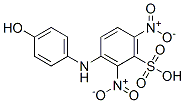 CAS 登录号：94094-80-1， 3-[(4-羟基苯基)氨基]-2,6-二硝基-苯磺酸