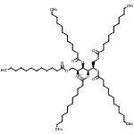 CAS#: 94108-71-1, 1,3,4,5,6-Penta-O-dodecanoyl-D-glucitol
