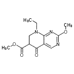 CAS#: 94109-80-5, Methyl 8-ethyl-2-methoxy-5-oxo-5,6,7,8-tetrahydropyrido[2,3-d]pyrimidine-6-carboxylate