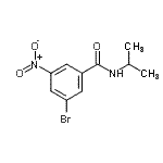 CAS#: 941294-16-2, 3-Bromo-N-isopropyl-5-nitrobenzamide