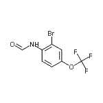 CAS#: 941294-53-7, N-[2-Bromo-4-(trifluoromethoxy)phenyl]formamide