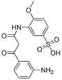 CAS#: 94133-74-1, 3-[[3-(3-Aminophenyl)-1,3-Dioxopropyl]Amino]-4-Methoxybenzenesulphonic Acid