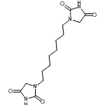 CAS#: 94134-13-1, 1,1'-(1,8-Octanediyl)di(2,4-imidazolidinedione)