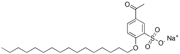CAS#: 94134-65-3, Sodium 5-Acetyl-2-(Hexadecyloxy)Benzenesulphonate