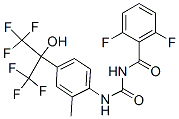 CAS 登录号：94157-91-2， 2,6-二氟-N-[[[2-甲基-4-[2,2,2-三氟-1-羟基-1-(三氟甲基)乙基]苯基]氨基]羰基]苯甲酰胺