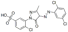 CAS#: 94158-03-9, 4-Chloro-3-[4-[(2,5-Dichlorophenyl)Azo]-4,5-Dihydro-3-Methyl-5-Oxo-1H-Pyrazol-1-Yl]Benzenesulphonic Acid
