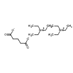 CAS#: 94158-58-4, Bis(N,N-diethylethanaminium) glutarate