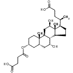 CAS#: 94159-47-4, (3alpha,5beta,7alpha,12beta)-3-[(3-Carboxypropanoyl)oxy]-7,12-dihydroxycholan-24-oic acid