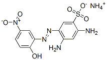 CAS#: 94159-74-7, Ammonium 2,4-Diamino-5-[(2-Hydroxy-5-Nitrophenyl)Azo]Benzenesulphonate