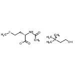 CAS#: 94160-03-9, (2S)-2-acetamido-4-methylsulfanyl-butanoate; 2-hydroxyethyl-trimethyl-ammonium