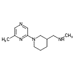 CAS#: 941716-84-3, N-Methyl-1-[1-(6-methyl-2-pyrazinyl)-3-piperidinyl]methanamine