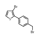CAS#: 941716-98-9, 3-Bromo-2-[4-(bromomethyl)phenyl]thiophene