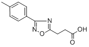 CAS 登录号：94192-17-3， 3-[3-(4-甲基苯基)-1,2,4-氧杂二氮唑-5-基]丙酸