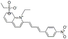 CAS#: 94200-19-8, 1-Ethyl-2-[4-(4-Nitrophenyl)Buta-1,3-Dienyl]Quinolinium Ethanesulphonate