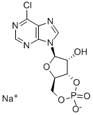 CAS#: 94200-58-5, 6-Chloro-9-(3,5-O-Phosphinico-beta-D-Ribofuranosyl)-9H-Purine Monosodium Salt