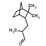 CAS#: 94201-10-2, 3-(3,3-dimethylnorbornan-2-yl)-2-methyl-propanal