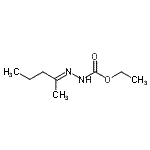 CAS#: 942040-13-3, Ethyl (2E)-2-(2-pentanylidene)hydrazinecarboxylate