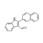 CAS 登录号：94210-62-5， 2-(2-萘基)-1H-吲哚-3-甲醛