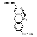 CAS 登录号：94213-39-5， 2-(2,4-二异氰酸苄基)-4-异氰酸-1-甲基苯