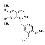 CAS#: 94213-55-5, 1-(3,4-Dimethoxybenzyl)-6,7-dimethoxy-2,3-dihydroisoquinoline