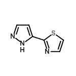 CAS#: 942223-95-2, 2-(1H-Pyrazol-5-yl)-1,3-thiazole