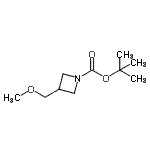 CAS#: 942308-05-6, 2-Methyl-2-propanyl 3-(methoxymethyl)-1-azetidinecarboxylate