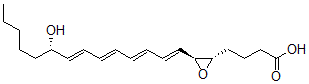 CAS#: 94235-42-4, 15-Hydroxy-5,6-Oxido-7,9,11,13-Eicosatetraenoic Acid