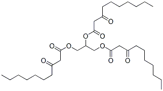 CAS 登录号：94236-90-5， 1,2,3-丙烷三基 三(3-氧代癸烷酸酯)