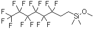 CAS#: 94237-08-8, Methoxy-Dimethyl-(3,3,4,4,5,5,6,6,7,7,8,8,8-Tridecafluorooctyl)Silane