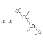 CAS#: 94276-19-4, N,N'-bis[2-ethoxy-4-(3-methylthiazol-3-ium-2-yl)azo-phenyl]ethane-1,2-diamine diacetate