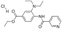 CAS#: 94276-20-7, Ethyl 3-(Diethylamino)-4-[(3-Pyridylcarbonyl)Amino]Benzoate Monohydrochloride
