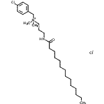 CAS#: 94279-03-5, (4-chlorophenyl)methyl-dimethyl-[3-(tetradecanoylamino)propyl]ammonium chloride