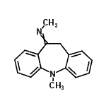 CAS 登录号：94291-62-0， N,11-二甲基-6H-苯并[b][1]苯并氮杂卓-5-亚胺