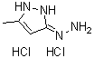 CAS#: 94313-67-4, 1,2-Dihydro-5-Methyl-3H-Pyrazol-3-One Hydrazone Dihydrochloride