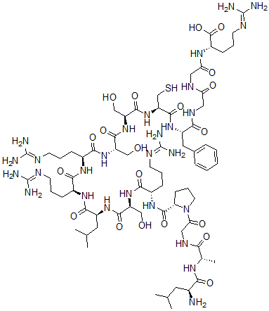 CAS 登录号:94345-34-3, 房肽素 (1-16)