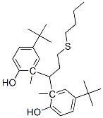 CAS#: 94386-23-9, 2,2'-[3-(Butylthio)Propylidene]Bis[4-(tert-Butyl)-O-Cresol]