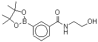 CAS#: 943911-66-8, N-[2-Hydroxyethyl]benzamide-3-boronic acid, pinacol ester