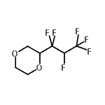 CAS#: 94412-88-1, 2-(1,1,2,3,3,3-Hexafluoropropyl)-1,4-dioxane