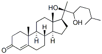 CAS 登录号：94415-61-9， 20,22-二羟基胆甾-4-烯-3-酮