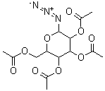 CAS#: 94427-00-6, 2-(Acetoxymethyl)-6-azidotetrahydro-2H-pyran-3,4,5-triyl triacetate