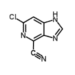 CAS#: 944388-93-6, 6-Chloro-1H-imidazo[4,5-c]pyridine-4-carbonitrile