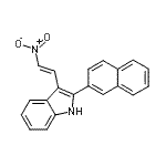 CAS#: 94464-02-5, 2-(2-Naphthyl)-3-[(E)-2-nitrovinyl]-1H-indole
