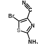 CAS#: 944804-79-9, 2-Amino-5-bromo-1,3-thiazole-4-carbonitrile