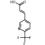CAS#: 944805-93-0, (2E)-3-[6-(Trifluoromethyl)-3-pyridinyl]acrylic acid