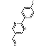 CAS 登录号：944904-93-2， 2-(4-氟苯基)-5-嘧啶甲醛