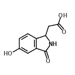 CAS#: 94512-05-7, (5-Hydroxy-3-oxo-2,3-dihydro-1H-isoindol-1-yl)acetic acid