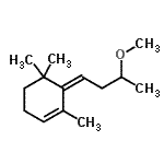CAS#: 945426-65-3, (6Z)-6-(3-Methoxybutylidene)-1,5,5-trimethylcyclohexene