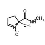 CAS#: 945560-90-7, N,2-Dimethyl-3,4-dihydro-2H-pyrrole-2-carboxamide 1-oxide