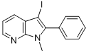 CAS#: 945608-15-1, 3-Iodo-1-Methyl-2-Phenyl-1H-Pyrrolo[2,3-b]Pyridine
