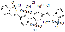 CAS#: 94613-70-4, 4',4'-Dichloromercuric-2,2,2',2'-Bistilbene Tetrasulfonic Acid